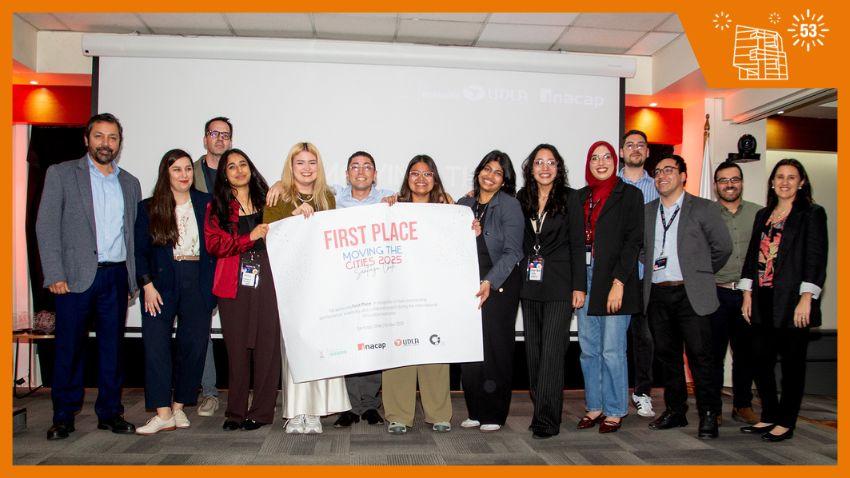 Estudiante de la FAE Usach gana concurso internacional de innovación “Moving the Cities 2025”