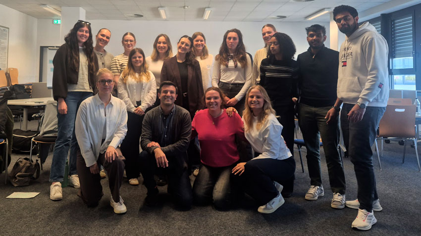 Decano de la FAE Usach dictó curso de Global Leadership en la Universidad de Ciencias Aplicadas de Münster