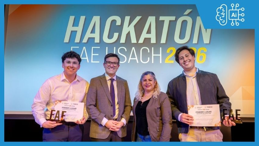 Equipo de Ingeniería Comercial en Administración obtiene el primer lugar de la Hackatón FAE Usach 2026